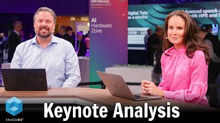 Keynote Analysis  HPE Discover Barcelona 2023 [upl. by Layap]