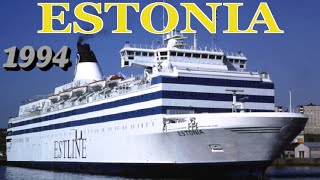 MS ESTONIA  Onboard video camera footage from 1994 [upl. by Ludovico]