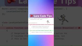 Laravel Tips amp Tricks it php laravel dev tips coding webdevelopment [upl. by Anahsohs]