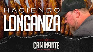 CAMINANTE • Pitmaster Lucca Haciendo Longanizas en Puerto Rico [upl. by Olds]