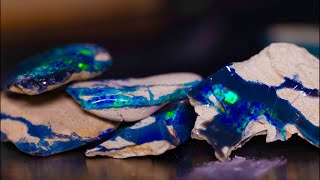 LIVE LIGHTNING RIDGE OPAL CUTTING What a great outcome You cant miss it [upl. by Yartnod]