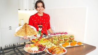 Меню на Новый Год 2025🎄 🎄 🎄 САМЫЕ вкусные простые и красивые блюда Новогодний стол [upl. by Lanni971]