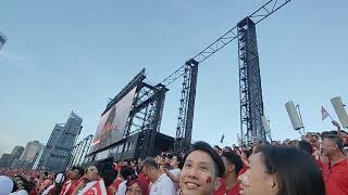 National Day Parade 2023 Bomb burst [upl. by Amoakuh]