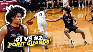 1 vs 2 PGs In The Nation GO AT IT Dylan Harper Vs Tahaad Pettiford WILD Playoff Game [upl. by Negam]