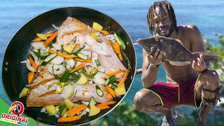 Filefish For Dinner  Catch And Cook  Spearfishing Adventure [upl. by Naejamron]