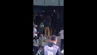 CONFUSÃO NAS TORCIDAS 💥CORITIBA X SANTOS  SHORTS  geglobo [upl. by Tommie]