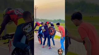 bike VS Rider stunt rider bikestunt shortvideo [upl. by Trask]