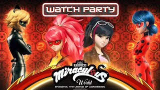 MIRACULOUS WORLD  🐉 Shanghai La Légende de Ladydragon ⭐ ÉPISODE ENTIER  WATCH PARTY 📺 [upl. by Retsev387]