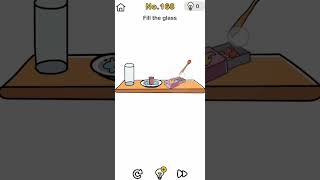 BRAIN OUT LEVEL 168 FILL THE GLASS10 trending for gaming [upl. by Animahs]