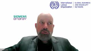 Florian Koemm Siemens Energy on ILO Global Business and Disability Networks SelfAssessment Tool [upl. by Guadalupe]