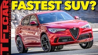 What Makes the 2018 Alfa Romeo Stelvio Quadrifoglio the Fastest SUV in the World [upl. by Bohannon]