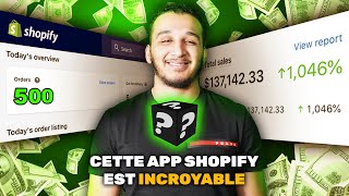 Cette APPLICATION vous aide à AUGMENTER vos VENTES de 30  Shopify Dropshipping 2024 [upl. by Garibull]