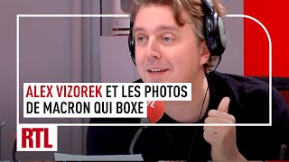 Alex Vizorek et les photos de Macron qui boxe [upl. by Iralam]