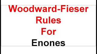 UV14  WoodwardFieser rules for enones  Exocyclic bonds  UVvisible spectroscopy [upl. by Ykcor250]