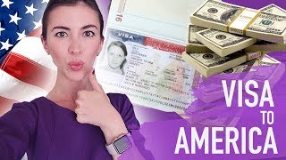 How I got my US visa and moved to America  cost documents timeline [upl. by Elleiad]