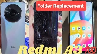 How to Restore Redmi A3 Cracked Screen  Xiaomi a3 Panel screenreplacement Redmi [upl. by Glendon42]