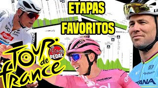 PREVIA🟡 T O U R DE F R A N C I A 🟡2024  ETAPAS🚵FAVORITOS 🏅 [upl. by Eusassilem]