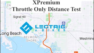 Lectric XPremium Review  Throttle Only [upl. by Riccio]