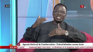 LE POINT  AGENDA NATIONAL DE TRANSFORMATION  LINDUSTRIALISATION COMME LEVIER – 13 NOVEMBRE 2024 [upl. by Amme]