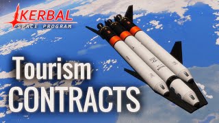 Tourism Contracts is CASH in the BANK KSP 10 science mode \ 27 [upl. by Anniroc]