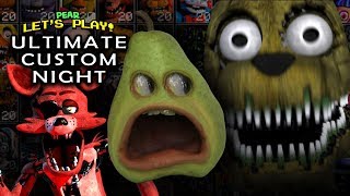 Pear FORCED to Play  Ultimate Custom Night FNAF [upl. by Oilut]