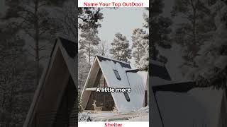 Survival 101 Top 5 Natural Shelters wildlifeadventures outdoorsurvival shelter [upl. by Ilise250]