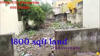 Land Sale in Thiruverkadu 🆔1140 Near Bus stand amp Temple 1800 sqft landforsale landsale chennai [upl. by Zacks]