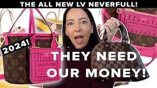 SHOCKED The New Louis Vuitton Neverfull Inside Out THEY NEED OUR MONEY [upl. by Kalle784]