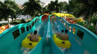 RAPIDS WATER PARK NEW MEGA MAYHEM [upl. by Settle]