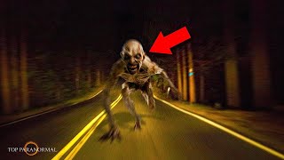 13 Misteriosos Momentos Captados en la Carretera  Videos de Fantasmas y Criaturas  TERROR REAL [upl. by Yklam]