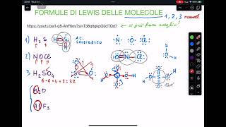 Strutture di Lewis di sostanze molecolari e ioniche [upl. by Vaas]