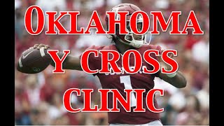 Lincoln Riley talks traditional Y Cross at Nike Clinic [upl. by Tallbott]