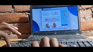 typing speed 30wpm santosh video computer typing tyshorts [upl. by Zacharias]