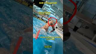 3 Freestyle Drills To Swim Faster swimming freestyleswimming 50mfreestyle [upl. by Oirazan634]