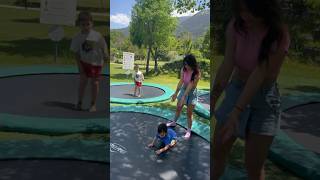 StauroulaTheoxari Challenge accepted ninemia maximos limniosfamily challenge trampoline [upl. by Eustatius]