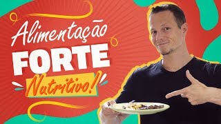 Meu ALMOÇO De Hoje Com Alimentação FORTE NUTRITIVO [upl. by Aneloj]