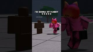 ima hit pdiddy💀 roblox tsb thestrongestbattlegrounds [upl. by Alitta]