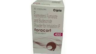 Foracort 400 Inhalation Formoterol Fumarate and Budesonide Powder for Inhalation IP [upl. by Dorreg]