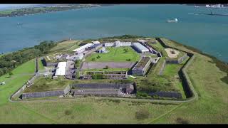 A Glimpse of Spike Island off the County Cork Coast [upl. by Alpheus]