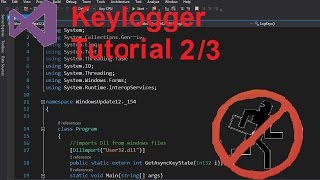 C Remote Keylogger with email sending 23 [upl. by Orsay453]