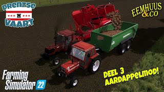 Farming simulator 22  Drentsevaart  AardappelMOD  Eemhuus en Legend 06 [upl. by Oribelle444]