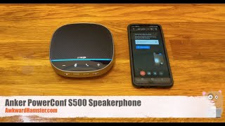 Anker PowerConf S500 Speakerphone Review [upl. by Nilla895]