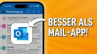 🚀 Outlook auf dem iPhone einrichten amp nutzen [upl. by Lalib]