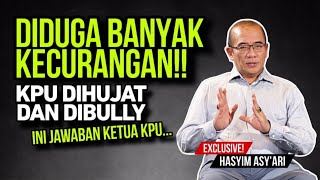 DIDUGA BANYAK KECURANGAN KPU DIHUJAT DAN DIBULLY  INI JAWABAN KETUA KPU [upl. by Jesh]