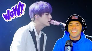 JIN Epiphany LIVE Reaction [upl. by Corrine]