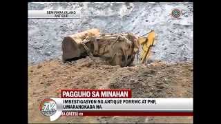 6 patay sa pagguho ng minsahan sa Semirara [upl. by Odlaner]