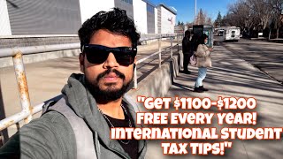 Students tax return in Canada  Regina  Saskatchewan  international students [upl. by Dolorita]