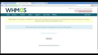 whmcs wirecard payment gateway module demo [upl. by Cence866]