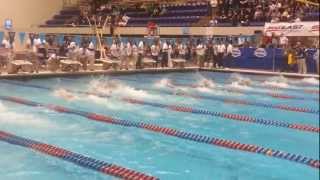 Chinyere Pigot At BIG EAST Championship In 50Yard Freestyle [upl. by Nus]