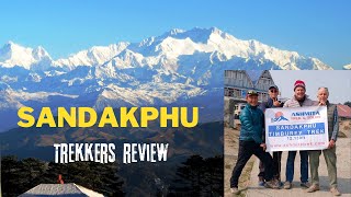 Sandakphu Trek  Trekkers Review [upl. by Thgirw]